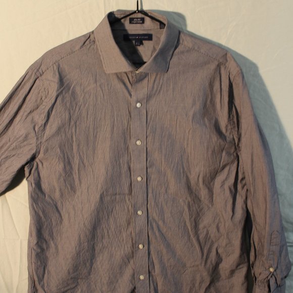 Tommy Hilfiger Slim Fit Dress Shirt - Picture 2 of 3